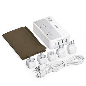 �ψ��� 220v����100v TESSAN C BF O L B3�^�C�v �C�O�v���O 1.2M A�^�C�v�v���O�i3�s���j �����R�[�h�t��2��AC�� 4��USB�i1��USB-C�j �g�����X �؍� �V���K�|�[�� ���[���b�p �I�[�X�g�����A�Ȃ� �ψ��� 