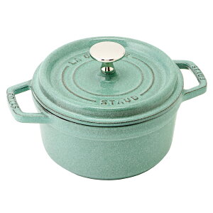 staub �X�g�E�u �u �s�R �R�R�b�g ���E���h �Z�[�W�O���[�� 16cm �v ������ ���� ���� �z�[���[ �� IH�Ή� �y�V���A���i���o�[�t�����{���K�̔��i�z La Cocotte Round 40508-400