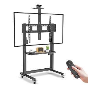 BESSTER �e���r�X�^���h 52-86�C���`�Ή� �d�����~�@�\ �L���X�^�[�t�� �Ǌ� �ω׏d70KG �n�C�^�C�v ��^�e���r�� TV�X�^���h �d���㉺���~ �������K�i���� �����R���t�� VESA�K�i800*600mm�܂� �I