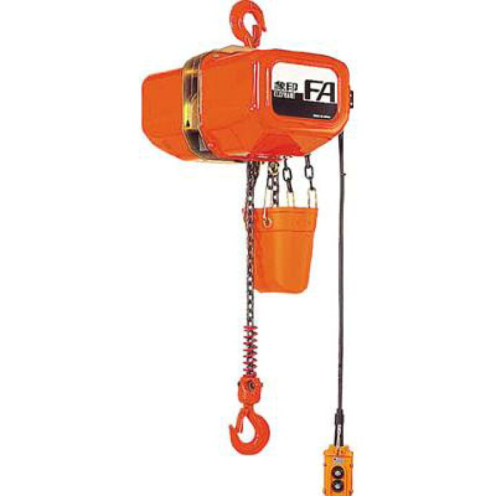 楽天市場】象印 FA型電気チェーンブロック1.00t 揚程3m : 道具屋