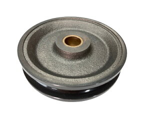 日本産 滑車 シーブ ブッシュ入 車径125mm