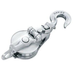 ステンレス滑車 AKブロック-A型スナッチハッカー 使用荷重0.5T