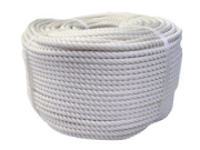 価格交渉OK送料無料 綿ロープ 径８ｍｍ 長さ１０メートル巻き 人気特価激安