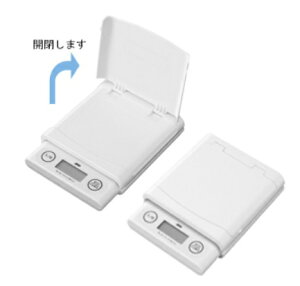 【ポイント10倍】【直送品】 A&D (エー・アンド・デイ) 家庭用レタースケール UH-3201L-W