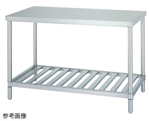 【ポイント10倍】【直送品】 アズワン ステンレス作業台(スノコ棚) 1200×450×800mm WS-12045 (1-6561-27) 《実験設備・保管》 【大型】