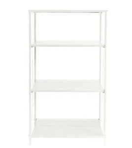 【直送品】 アズワン 折りたたみ式スチールラック(ワンタッチタイプ) 棚板4段 MidiLightH1500 (3-662-03) 《実験設備・保管》