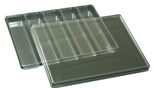 �y�|�C���g5�{�z�A�Y���� �T���v���ۊǃg���[ 5���� 210×297×25mm 1×4�}�X T-006-05 (61-9950-21) �s�����ݔ��E�ۊǁt