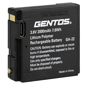 y|Cg10{zWFgX (GENTOS) GV[Y p[dr (USB Type-C[d) GA-22