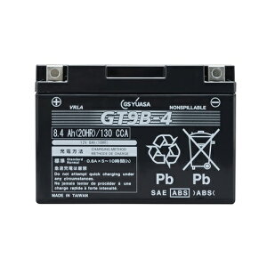 y|Cg5{zyiz GSAT obe[ oCNp VRLA َ tE[dς 12V GT9B-4 (GT9B-4-GY-C-ZZ1)