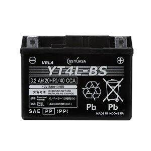 y|Cg5{zyiz GSAT obe[ oCNp VRLA َ tE[dς 12V YT4L-BS (YT4L-BS-GY3-C)
