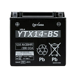 y|Cg10{zyiz GSAT obe[ oCNp VRLA َ tE[dς 12V YTX14-BS (YTX14-BS-GY3-C)