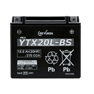 y|Cg10{zyiz GSAT obe[ oCNp VRLA َ tE[dς 12V YTX20L-BS (YTX20L-BS-GY3-C)