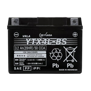 yiz GSAT obe[ oCNp VRLA َ tE[dς 12V YTX4L-BS (YTX4L-BS-GY3-C)