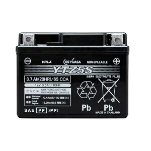 y|Cg10{zyiz GSAT obe[ oCNp VRLA َ tE[dς 12V YTZ5S (YTZ5S-GY-C)