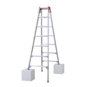 【ポイント10倍】【直送品】 長谷川工業 ハセガワ はしご兼用伸縮脚立 RYZ-21d (10889) 【大型】