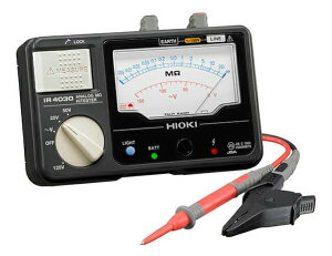 【ポイント10倍】日置電機 アナログメグオームハイテスタ IR4030-10 (スイッチなしリード付属)