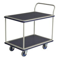 【直送品】 金沢車輌 大型スチール台車 2段 NHT-304 【大型】