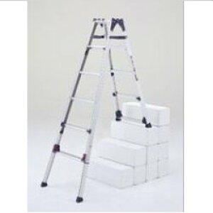 【ポイント5倍】【直送品】 PiCa (ピカ) 四脚アジャスト式はしご兼用脚立(階段用) かるノビ SCL-45A 【大型】