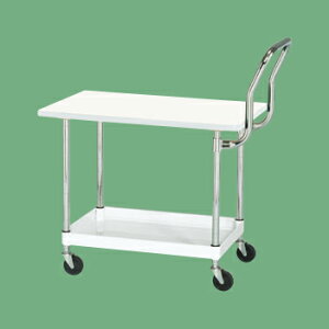 【ポイント10倍】【直送品】 サカエ CSパールワゴン(軽量・天板付・ハイタイプ取手) CSP-7561LVHTW (328521) 【大型】