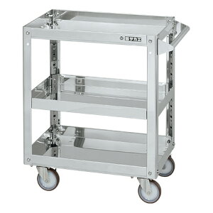 【ポイント10倍】【直送品】 サカエ ステンレススーパーワゴン(プレート式)SUS304 SAP3-9083SNUJ (084892) 【大型】