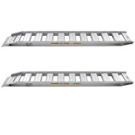 【直送品】 昭和ブリッジ アルミブリッジ (セーフベロタイプ) GP-300-40-2.0S (2.0t/2本セット) 【大型】