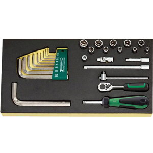 STAHLWILLE(�X�^�r���[) �\�P�b�g�����`�Z�b�g TCS 1/4�h+10760CV (96838176)
