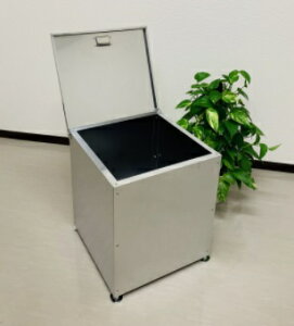 【ポイント5倍】【直送品】 ステンレス光 オールステンレス製収納BOX SH-45 (ワンニャンカアlittle) 【完成品納品】 【大型】