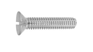 SUNCO ユニクロ (-)皿小ねじ(ウィット 【4個入】 ユニクロ(-)サラコ 5/16x38