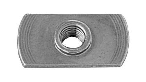 SUNCO 三価ホワイト T形溶接ナット(2A) 【2個入】 3カ-WTガタヨウセツN(2A)M10 P=1.5