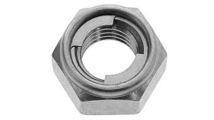 SUNCO ドブ(溶融亜鉛めっき) ゆるみ止めKナット 【1個入】 ドブユルミドメKナット M10