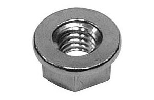 SUNCO ステンレス(303、304、XM7等) フランジナット(S無(西製 【4個入】 SUSフランジN(Sナシ(ニシセイ M5(8X12