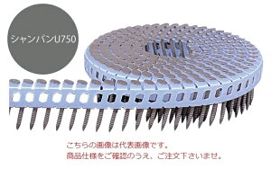 【ポイント5倍】【直送品】 立川ピン製作所 タチカワ シート連結カラーロール釘(斜) TRP32Sシャンパンu750