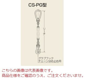 【ポイント10倍】タコマン CSPG型リーチ 固定式チェーンスリング CS-PG-05 (1本吊り)