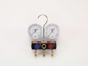 �y�|�C���g5�{�z�C�`�l��TASCO R404A�AR134a�{�[���o���u���Q�[�W�}�j�z�[���h�L�b�g TA124EK-1
