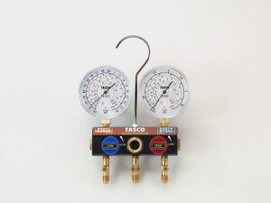 �y�|�C���g10�{�z�C�`�l��TASCO R404A�AR407C�AR507A�AR134a�{�[���o���u���Q�[�W�}�j�z�[���h�L�b�g TA124W-1