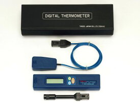 イチネンTASCO 表面センサー付温度計セット TA410AB