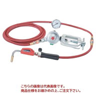 【直送品】 イチネンTASCO 先端90°ワンタッチ着火式アセチレンバーナーキット3.6mホース TA371FB