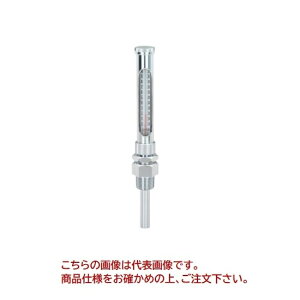 イチネンTASCO 2重管温度計直型 (-20〜+50℃) TA408KA-100A