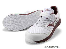 【ポイント10倍】イチネンTASCO 安全作業靴 (ALMIGHTY EU33L ホワイト×ワインレッド 25.5cm) TA964EC-25.5
