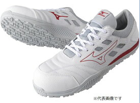 イチネンTASCO 安全作業靴 (ALMIGHTY TDII11L ホワイト×レッド 25.5cm) TA964FF-25.5