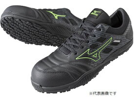 【ポイント5倍】イチネンTASCO 安全作業靴 (ALMIGHTY TDII11L ブラック×グリーン 26.5cm) TA964FG-26.5