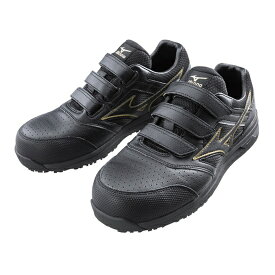 イチネンTASCO 安全作業靴 (ALMIGHTYLSII22LWIDE ブラック×ゴールド 27.5cm) TA964GH-27.5