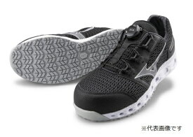 【ポイント10倍】イチネンTASCO 安全作業靴 (ALMIGHTY VH51L BOA ブラック×シルバー 25.5cm) TA964JG-25.5