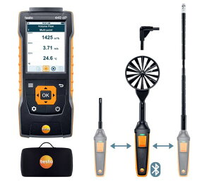 �e�X�g�[ (testo) �}���`���v���� testo440 dP �����v���[�u�R���{�Z�b�g2 (0563 4410) (Bluetooth�Ή�)