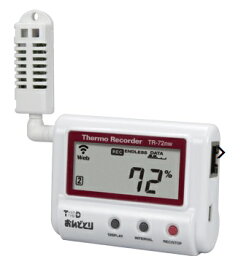【ポイント5倍】T&D 温度・湿度データロガー TR-72nw (おんどとり)
