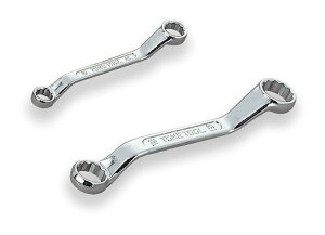 【ポイント5倍】TONE (トネ) ショートめがねレンチ(45°) M46-0810