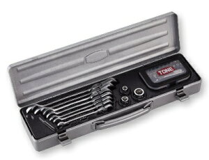 【ポイント10倍】TONE (トネ) 首振クイックラチェットめがねレンチビットラチェットセット RMFQ700BR