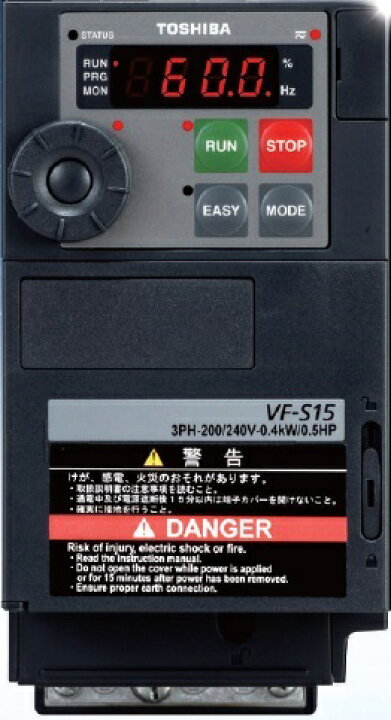 楽天市場】【直送品】 東芝 （TOSHIBA） 多機能・小形インバータ VFS15 