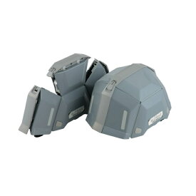 【ポイント10倍】トーヨーセフティー 防災用折りたたみヘルメット ブルーム2 No.101 グレー (NO.101-GY)