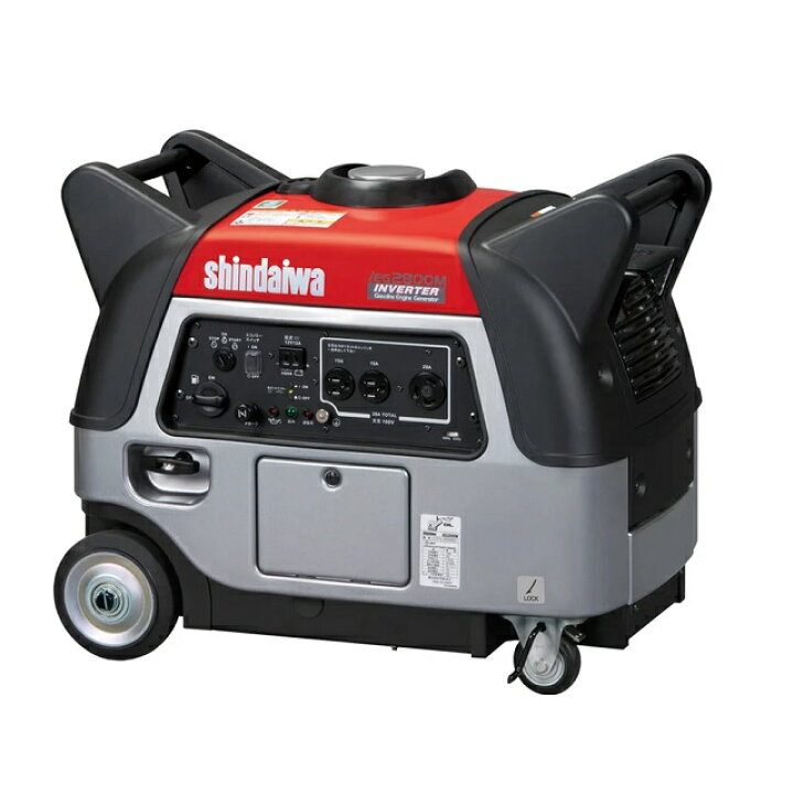 楽天市場】【直送品】 やまびこ 新ダイワ インバータ発電機 2.8kVA 